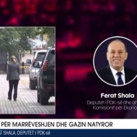 Deputeti Ferat Shala, Prononcimi për ATV 